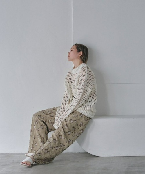 「TODAYFUL」 長袖ニット FREE ホワイト レディース_画像8