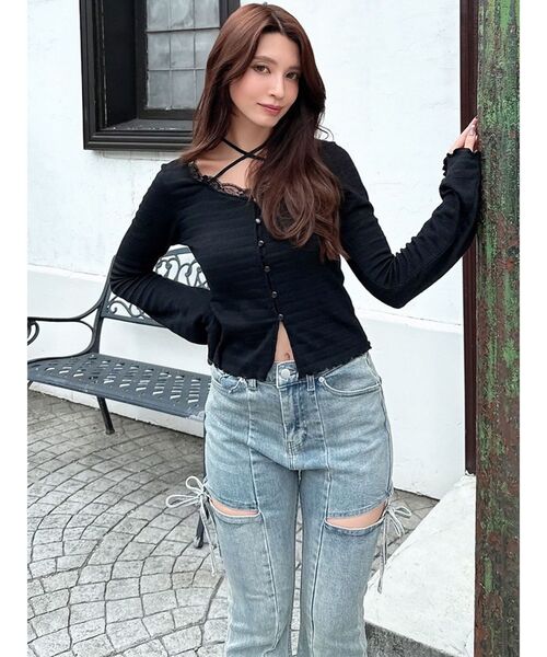トップス T.Rei SLY | FRILL PUFF CUT トップス (Tシャツ・カットソー(半袖
