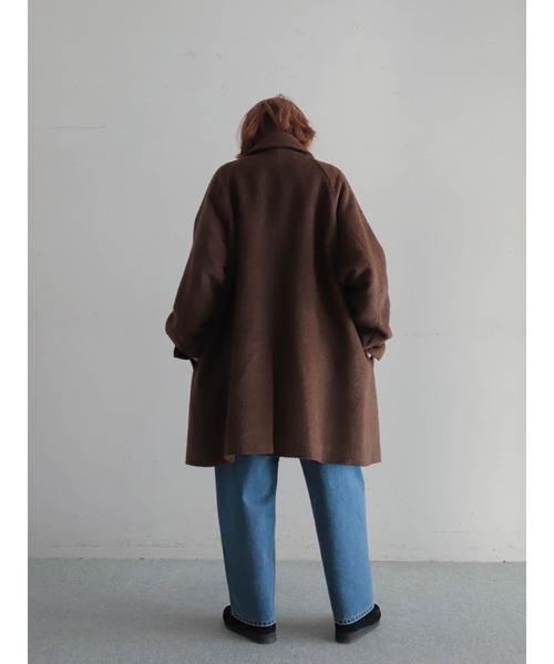 FIL DE FER スプリングコート新品 FIL DE FER（フィルデフェール） コート アウター シャギーツイル