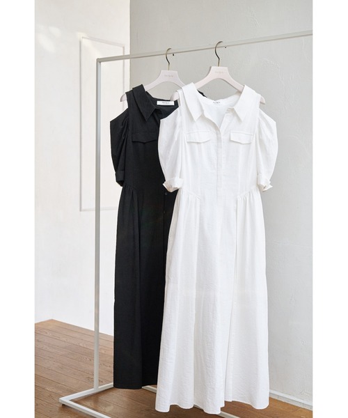 Her lip to 半袖ワンピース M ブラック レディース : ZOZOTOWN Yahoo