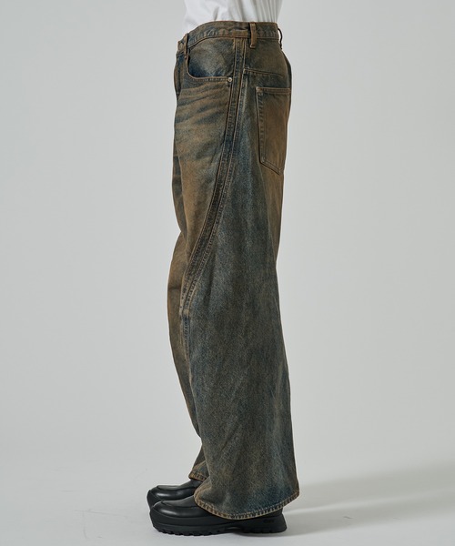 パンツ NVRFRGT 3D TWISTED JEANS size2 3D TWISTED JEANS 2.0（デニムパンツ）｜NVRFRGT（ネヴァーフォー