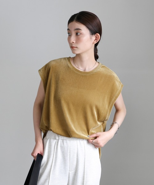 select MOCA（セレクトモカ） 半袖カットソー FREE グレー レディース