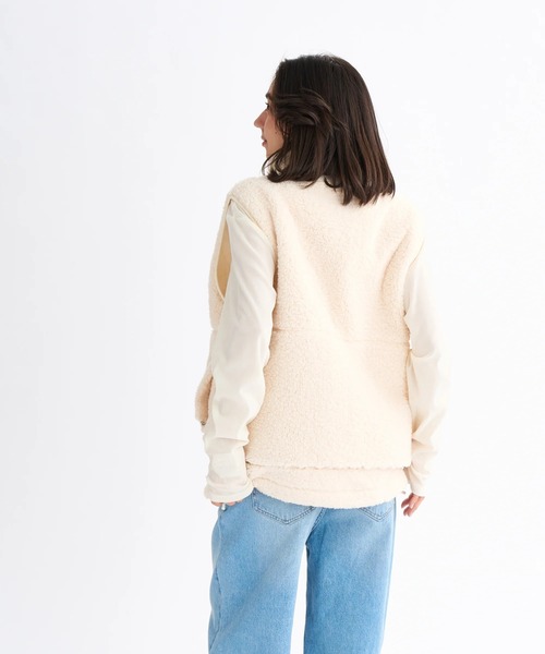 ROXY（ロキシー） コート アウター BELLIS BOA VEST/ロキシー撥水加工