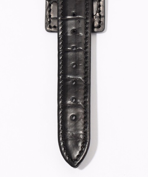 腕時計 「別注」VAGUE WATCH Vabble クロコダイルベルト オートマチックウォッチ メンズの画像