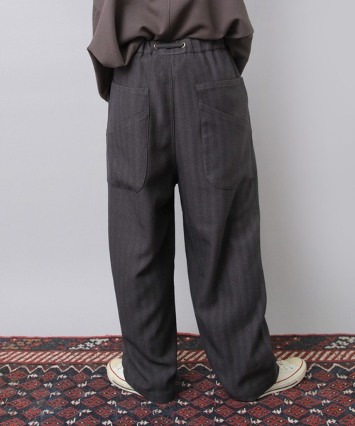 URCH RNA パンツ R4398 コックさんのヘリンボーンツイードパンツ