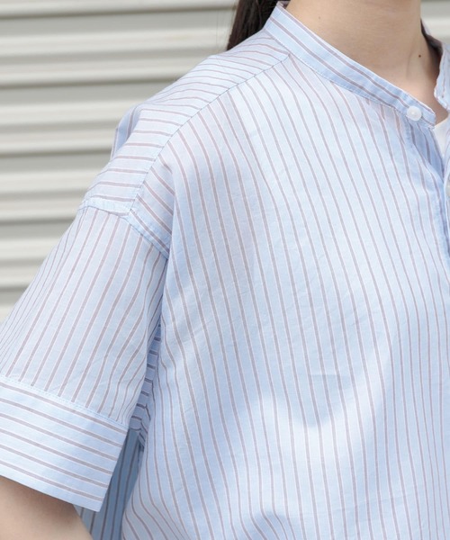 「FORK&SPOON」 半袖ブラウス 1 ブラック系その他 レディース_画像7