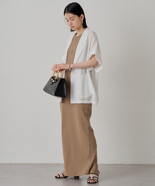 「LOUNGEDRESS」 テーラードジャケット FREE ベージュ レディース_画像6