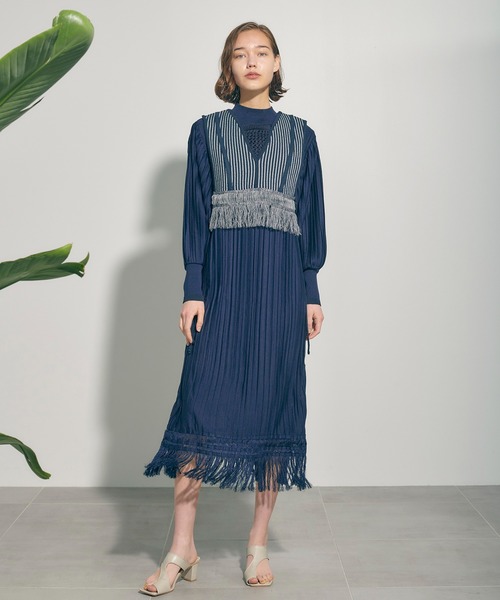 PUBLIC TOKYO（パブリックトウキョウ） コンビワンピース FREE