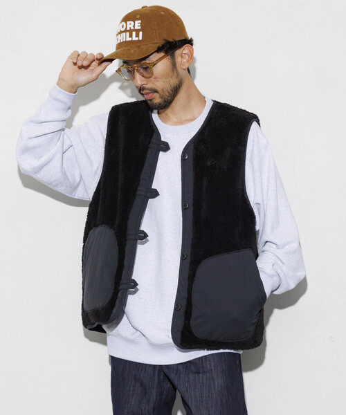 FREAK'S STORE コート ジャケット リラックスフィット リバーシブル