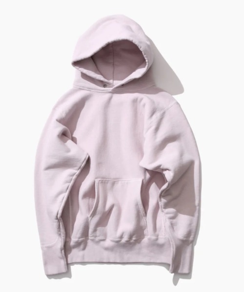 ATON（エイトン） プルオーバーパーカー 4 ピンク メンズ : ZOZOTOWN