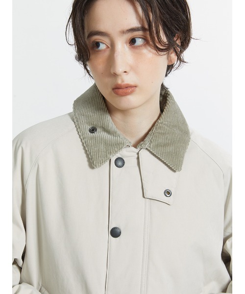 バブアー　シップスコラボ品　オフホワイト　トランスポート　40 Barbour】SHIPS別注トランスポートジャケット | SHIPS(シップス