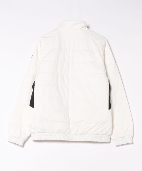 ホワイト軽量ジャケット Kappa（カッパ） ダウンジャケット ダウン エアロゲル 中綿入り 配色