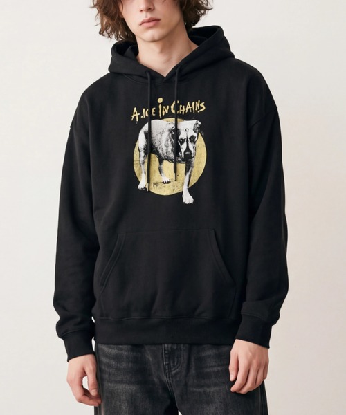 パーカー 「ROCK-OFF」「AW」ALICE IN CHAINS THREE LEGGED HOODIE メンズ レディース