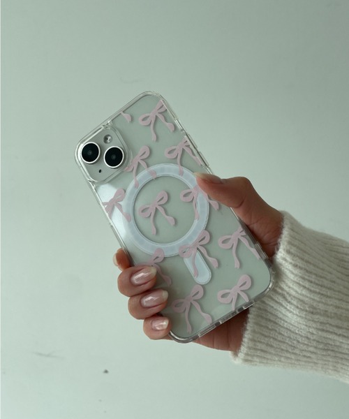 リボン柄クリアiPhoneケース 推しカラークリアリボンiPhoneケース – GIRLS CRUSH