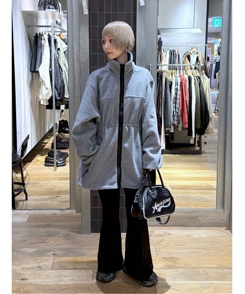 11月17日迄☆ジーナシス☆JEANASIS フリースZIPチュニック