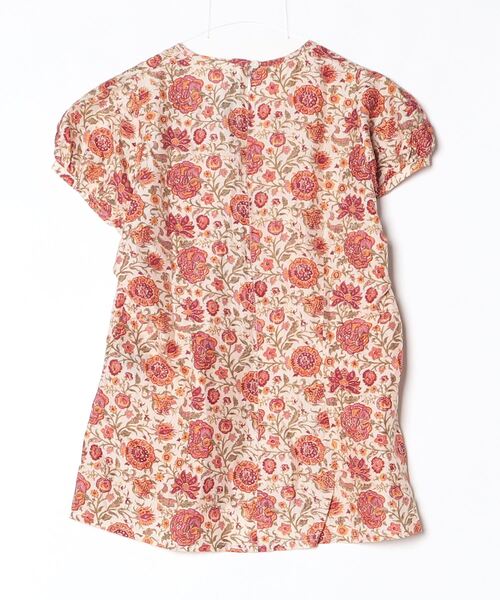 「ISABEL MARANT」 花柄半袖ブラウス 2 ベージュ レディース_画像2