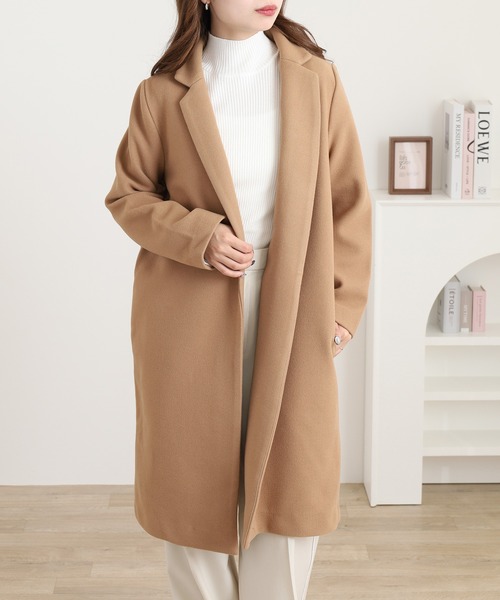 OMNES（オムネス） コート チェスターコート ストレッチメルトン