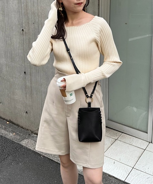 「CAPRICIEUX LE'MAGE」 長袖ニット FREE アイボリー レディース_画像3