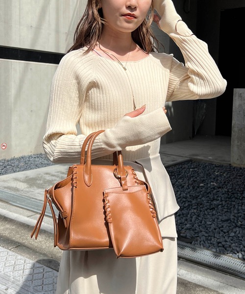 「CAPRICIEUX LE'MAGE」 長袖ニット FREE アイボリー レディース_画像6