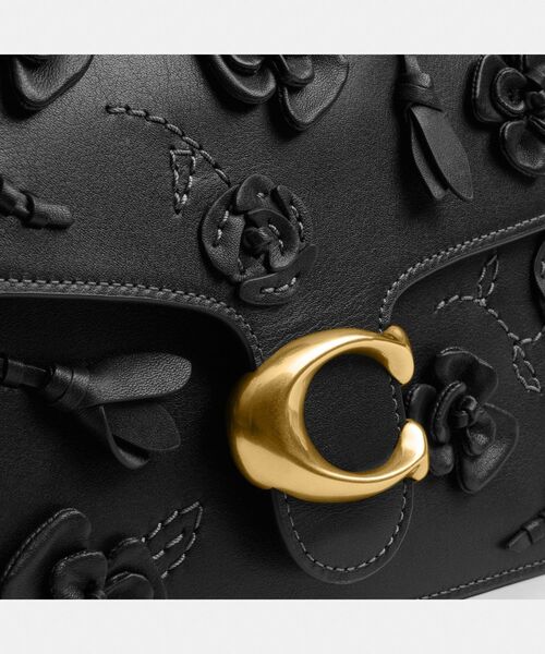 ⭐︎マミィ⭐︎ コーチ　タビー　ブラックレザーショルダーバッグ ⭐︎マミィ⭐︎ コーチ タビー ブラックレザーショルダーバッグ COACH