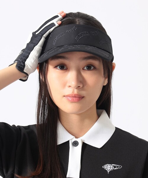 BEAMS GOLF（ビームス ゴルフ） サンバイザー エンブロイダリー YARD