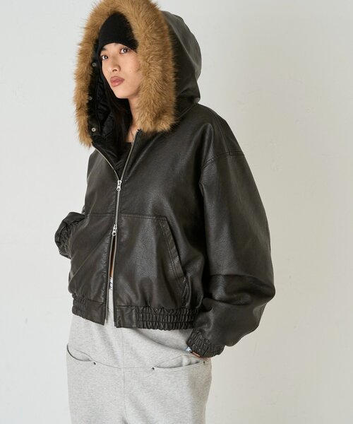 WHO'S WHO gallery（フーズフーギャラリー） ブルゾン アウター 「2way