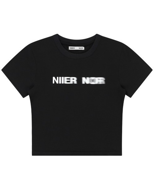 「.KOM」 「NIIER NOR」半袖Tシャツ FREE ブラック レディース_画像6