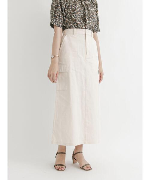 「Te chichi」 デニムスカート MEDIUM ブラウン レディース_画像8