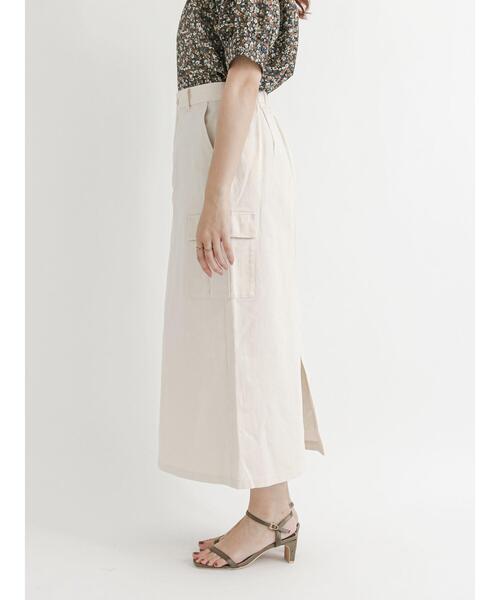 「Te chichi」 デニムスカート MEDIUM ブラウン レディース_画像9