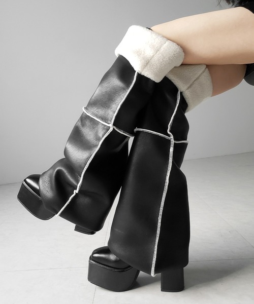 me+em select（ミームセレクト） レッグウォーマー 「 ニーハイにも