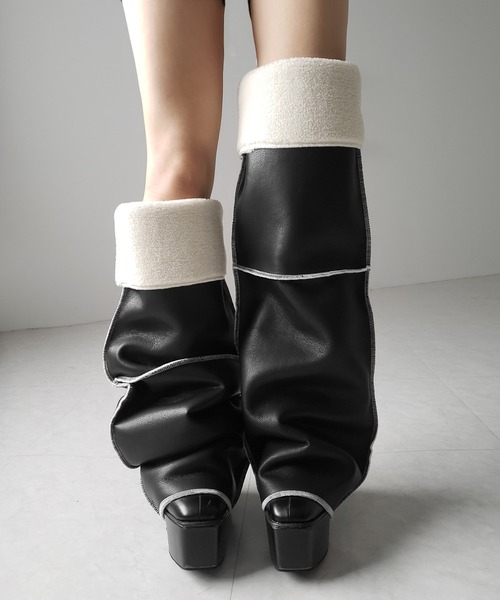 me+em select（ミームセレクト） レッグウォーマー 「 ニーハイにも