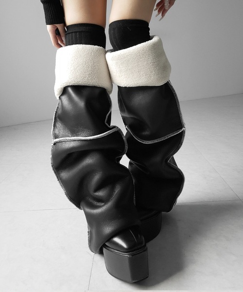 me+em select（ミームセレクト） レッグウォーマー 「 ニーハイにも