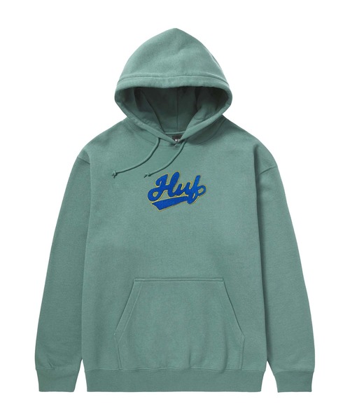 HUF（ハフ） プルオーバーパーカー MEDIUM セージグリーン メンズ
