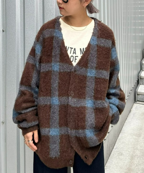 「CIAOPANIC TYPY」 ニットカーディガン LARGE グリーン メンズ_画像3