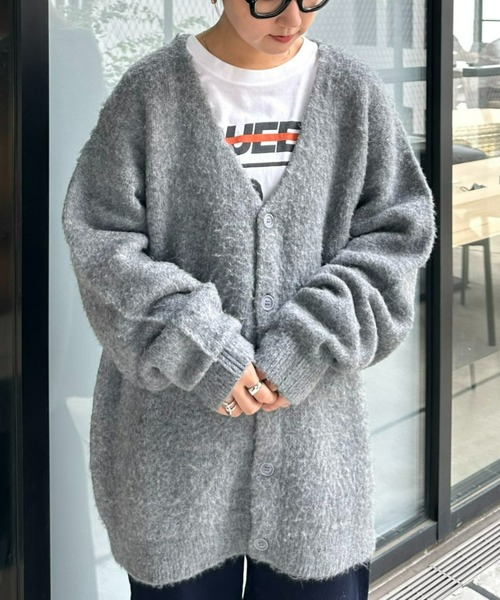 「CIAOPANIC TYPY」 ニットカーディガン LARGE グリーン メンズ_画像4