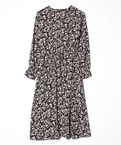 「YECCA VECCA」 長袖ワンピース FREE ブラック レディース_画像2