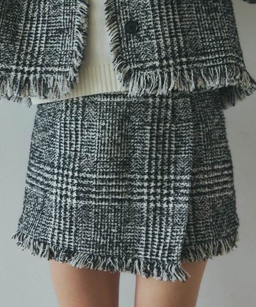 candy check tweed short pants 新品未使用タグ付き ROSY LUCE（ロージールーチェ） パンツ CHECK TWEED SHORT PANTS