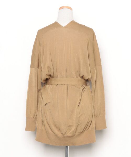 「SALON」 ニットカーディガン FREE グリーン レディース_画像2