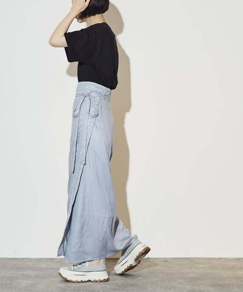 「CONVERSE TOKYO」 スカート FREE ブラウン レディース_画像9