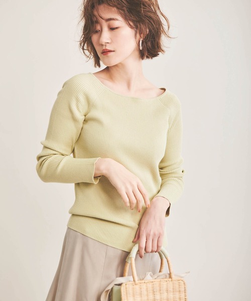 「The Virgnia」 長袖ニット FREE ブラック レディース_画像5