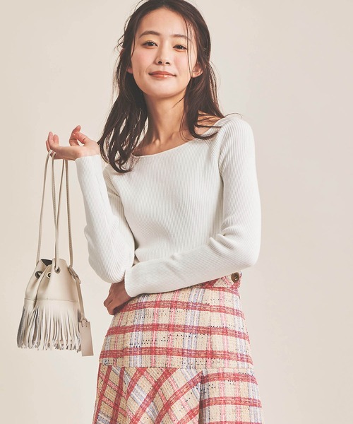 「The Virgnia」 長袖ニット FREE ブラック レディース_画像6