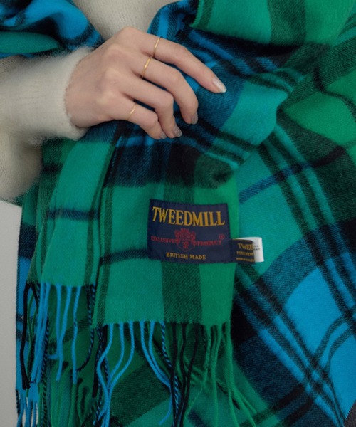 TWEED MILL（ツイードミル） ストール マフラー 「TWEEDMILL（ツイード