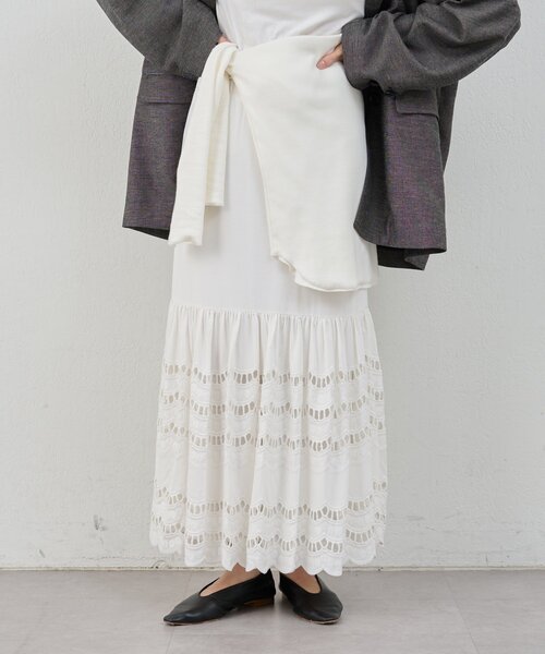 SHENERY（シーナリー） スカート スカラップレーススカート : ZOZOTOWN