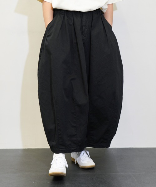 「HARVESTY」 ロングスカート 2 オリーブ レディース_画像7