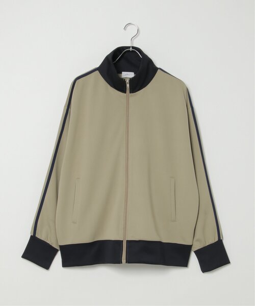 「notch.」 ジャージブルゾン M ベージュ レディース_画像3