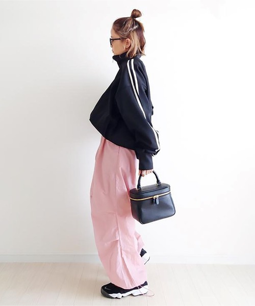 「notch.」 ジャージブルゾン M ベージュ レディース_画像9