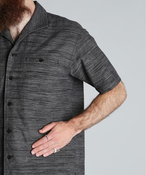 シャツ Schott/ショット/MIX SHARK COLLAR SS SHIRT/ミックス シャークカラー 半袖シャツ メンズ レディースの画像