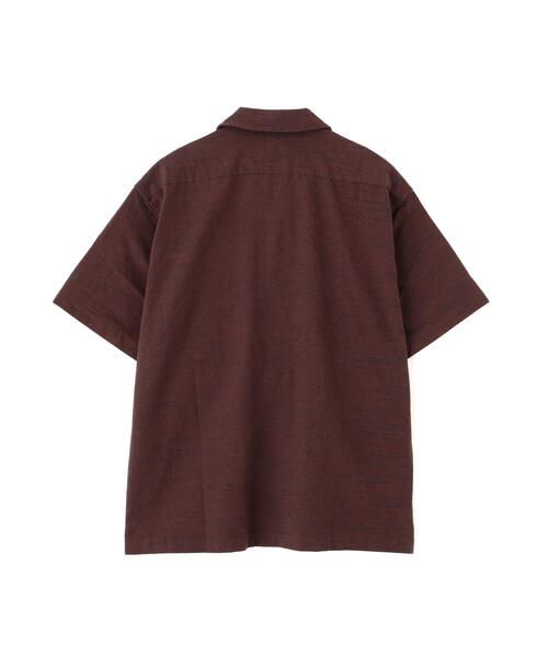 シャツ Schott/ショット/MIX SHARK COLLAR SS SHIRT/ミックス シャークカラー 半袖シャツ メンズ レディースの画像