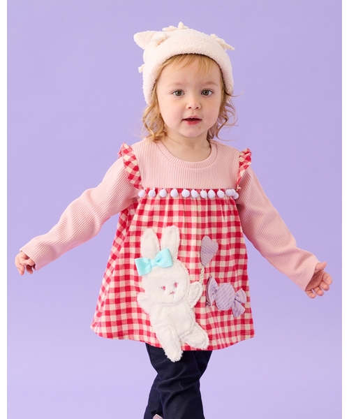 babycheer（ベイビーチアー） チュニック キャンディうさぎチュニック
