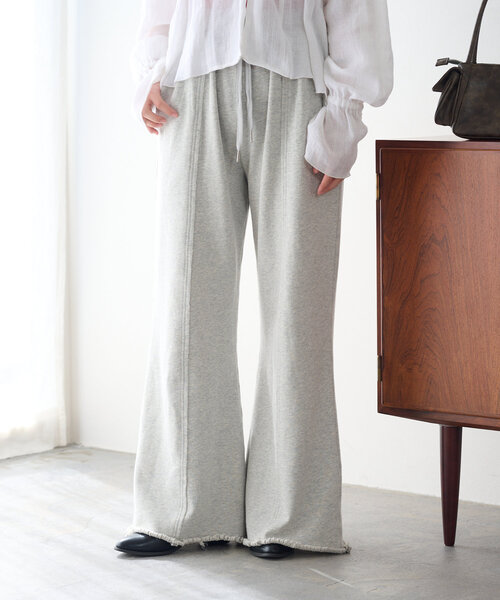 「Kastane」 スウェットパンツ FREE グレー レディース_画像4